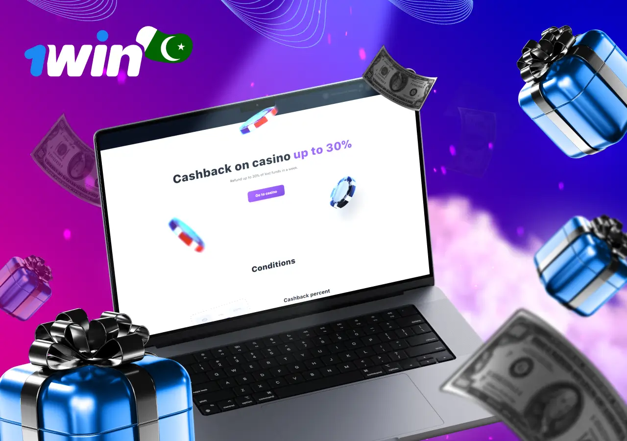 Win more with Cashback bonus Win more with Cashback bonus